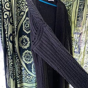 Barely Worn Gray Women’s L knit cartigan